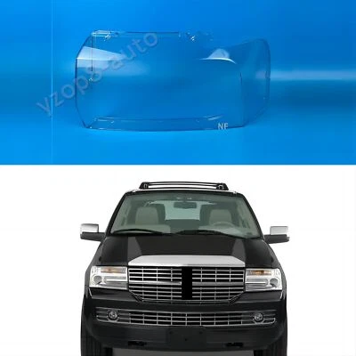 Cubierta de lente de faro delantero 2007-2014 para Lincoln Navigator + pegamento conducción lado derecho Foto 1 de 3