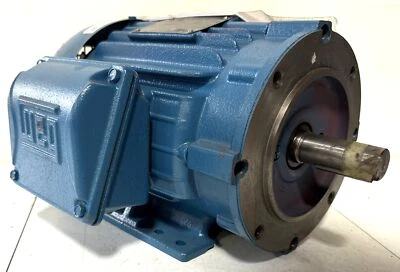 WEG 00236ET3E145TC-W22 230/460 V AC 3475 RPM 2 HP NEMA Premium Severe Duty Motor - Image 1 of 4