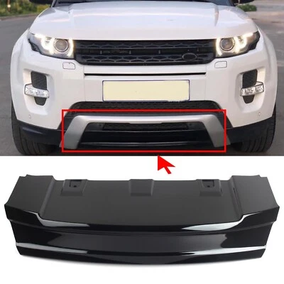 Cenefa deflectora de presa de aire delantera para Land Rover Range Rover Evoque 10-2015 negra Foto 1 de 4
