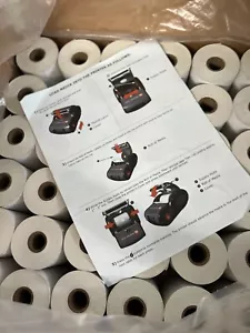 Tag Label Omni Mobile Printer Labels 4 1/8" Wide Thermal 36 Rolls - Picture 1 of 8