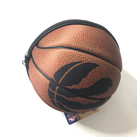 NBA Toronto Raptors Duffle Lunch Ball Bag Authentic Basketball Brown New Cover