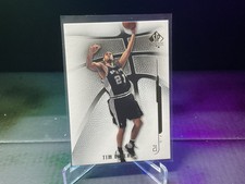 2008-09 Upper Deck SP Authentic Tim Duncan #21 Spurs