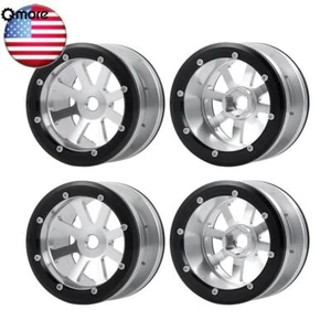 Qmore 2.2'' Alloy Beadlock Wheel Rim 40mm for Axial Wraith SCX10 D90 1/10 RC Car - Picture 1 of 11