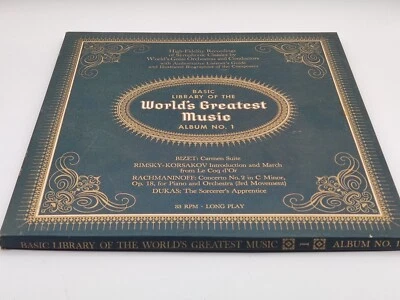 Basic Library of the Worlds Greatest Music Album No. 1, 2, 5, & 6. - Image 1 of 4