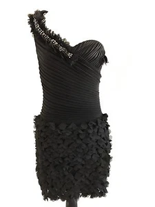 Girls Will Be Girls Couture One Shoulder Ball Rüschen Kleid tailliert - Bild 1 von 11