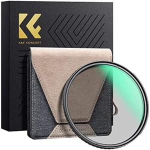 K&F Concept 95mm CPL w/ Copper Frame Circular Polarizing Filters for Camera Lens - Picture 1 of 8