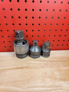 Wright 1" Impact Swivel 8800 Proto 07656 1" To 3/4" & 07655 3/4" To 1" Adapters - Picture 1 of 24