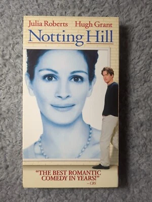 Notting Hill (VHS, 1999) Julia Roberts Hugh Grant Movie Tape - Image 1 of 4