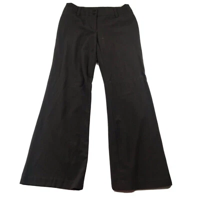 Pantalones AB Studio Townsend para mujer 4 marrón frente plano corte boot ligero Foto 1 de 4