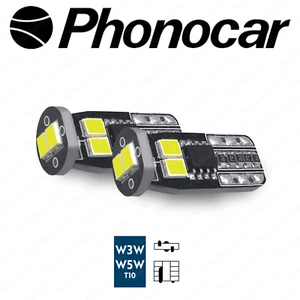 Phonocar 07710 LAMPADE LED LUCE POSIZIONE T10 W5W 6000k CAN BUS - Foto 1 di 1