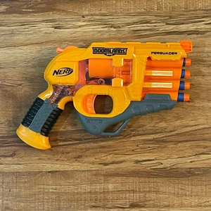 NERF Doomlands 2169 Persuader Blaster Toy Foam Dart Gun with 4 Darts - Picture 1 of 6