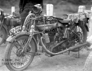 Norton TT winner Alec Bennett machine 1924 Isle of Man TT motorcycle photo - Picture 1 of 1