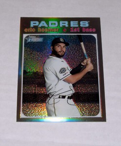 2020 Topps Heritage Chrome Refractor 283 Eric Hosmer (#/571)  $.99 Shipping!