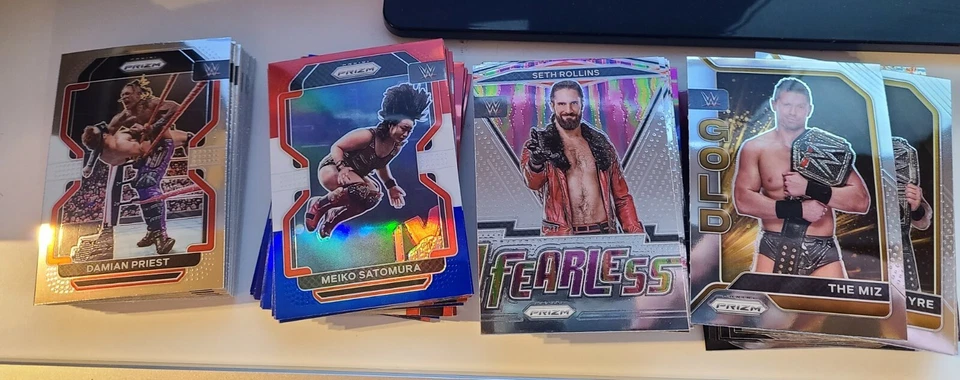 2022 Panini Prizm WWE Pick Singles Base Cards Inserts and More Build Your Set  - Image 1 of 1