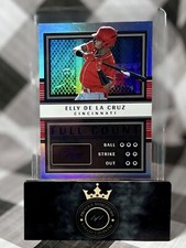 Elly De La Cruz 2023 Panini Three And Two Full Count /150 #FC-EDC CIN Reds SP