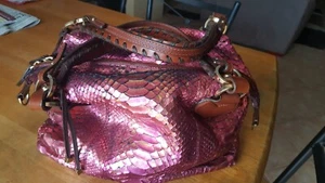 Pauric Sweeney metallic python handbag - Picture 1 of 7