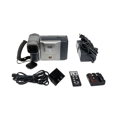 Sharp ViewCam VL-E650U 8mm Tape Standard Definition Camcorder Silver - Image 1 of 4