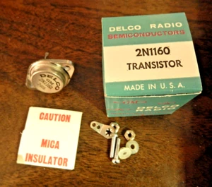 { NOS Delco Radio 2N1160 Transistor LOT 1 - Picture 1 of 4