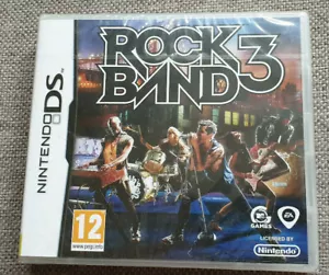 Nintendo DS Game Rock Band 3 Brand New Sealed - Picture 1 of 2