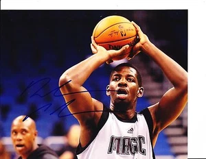 ORLANDO MAGIC ANDREW NICHOLSON SIGNED FREE THROW 8X10 - Picture 1 of 1