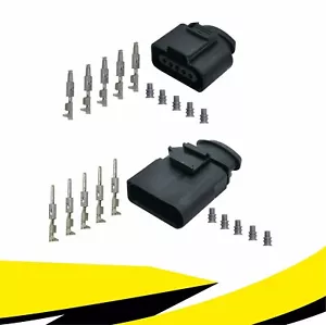Presa + spina 5 poli kit riparazione 1J0973705 6N0973805 per VW AUDI MT Crimp - Foto 1 di 1