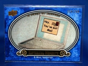 Upper Deck A Piece of History Blue 2009/299 correo electrónico inventado #178 - Imagen 1 de 3