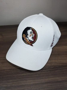 Florida State Seminoles Cap FSU Hat Top of the World White Flex Fit Memory Foam - Picture 1 of 11