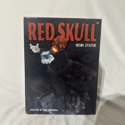ESTATUA CALAVERA ROJA DE MARVEL DE SAM GREENWELL DIAMOND SELECT Edición Limitada NUEVA Foto 1 de 4