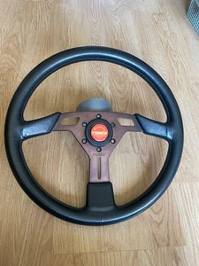 TOMS TOM'S STEERING WHEEL HORN RARE TRD SUPRA JZA70 AE86 NARDI MOMO HKS JZX100 - Picture 1 of 6