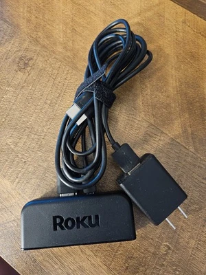 ROKU 3900X 1080p Dispositivo de Transmisión HD Control Remoto HDMI AC Adaptador de Corriente Foto 1 de 3