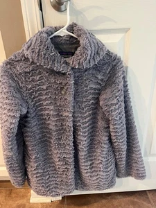 Patagonia Pelage Girl's Gray Jacket Coat Size Girl’s Large 12 - Picture 1 of 3