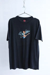Vintage "Fender" by Da Vinci Rare Sexy/ Nudes Graphics Tee - Picture 1 of 3