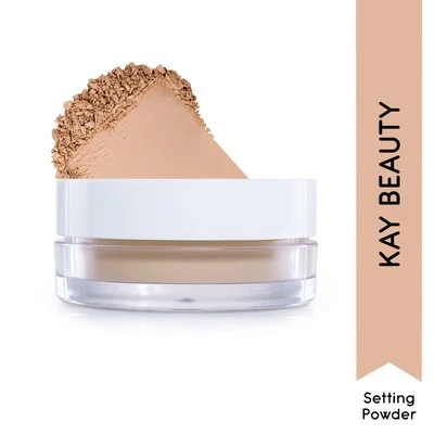 Kay Beauty Matte HD Setting Lose Puder Olive Farbton 10g - Bild 1 von 4