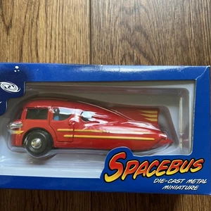 VINTAGE Xonex Limited Edition Die Cast Red 50s Spacebus  Bullet Car 1998 - Picture 1 of 10