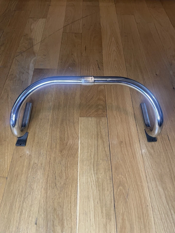 Manillar Nitto NJS Track Drop cromado 420 mm ancho 26 mm abrazadera Foto 1 de 4