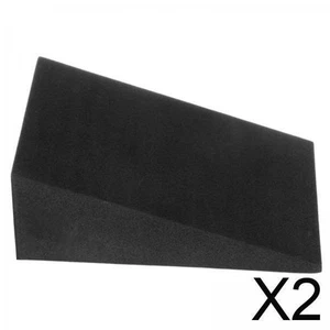 2 Foam Wedge, Squat Wedge Block, Footrest Cushion A - Picture 1 of 4