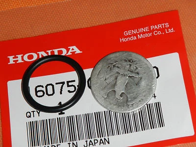 NOS PETCOCK FUEL VALVE BOWL O-RING CARB 1973-1976 HONDA XL175 XL 175 - Image 1 of 2