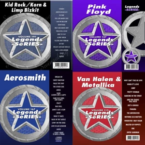 KARAOKE LEGEND SERIES 4 CDG PINK FLOYD AEROSMITH,KID ROCK,VAN HALLEN METALLICA, - Picture 1 of 4