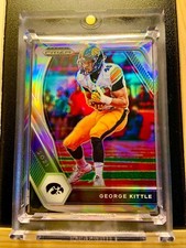 GEORGE KITTLE🏈 PRIZM💥REFRACTOR CARD💥ALL PRO💥49ERS💥MINT💥SILVER 💥RARE 💥