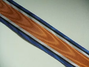 WW1 British War Medal Ribbon Full Size 16cm long - Picture 1 of 1