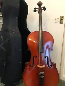 More details for boosey &amp; hawkes excelsior 3/4 size cello with hard case