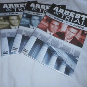ARREST AND TRIAL PARTS 1-2  DVDS - Picture 1 of 2