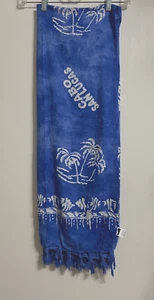 Cabo San Lucas Batik Pareo Sarong Halstuch Tuch 39,5 x 61 Fransen 100% Viskose Mexiko - Bild 1 von 14