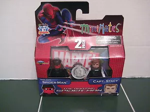 Marvel Minimates Captain Stacy and Vigilante Spider-Man Exclusive Set - Picture 1 of 1