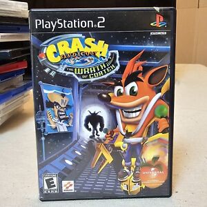 Crash Bandicoot The Wrath of Cortex Sony PlayStation 2 2002 Black Label CIB