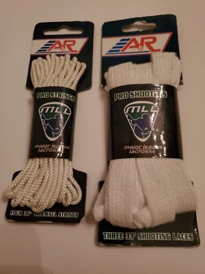 SHOOTING LACES A&R Major League Lacrosse 33" Shooting Laces plus 36" Strings - Image 1 of 4