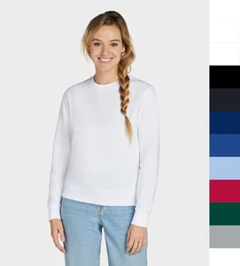 Damen Sweatshirt 8 Farben von SG XS-2XL Innen angerautes Fleece Öko-Tex SG20F - Bild 1 von 17