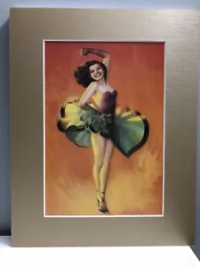 Sexy bailarina de fantasía vintage AMERICAN PIN-UP GIRL de Rolf Armstrong años 1920-30’s - Imagen 1 de 1