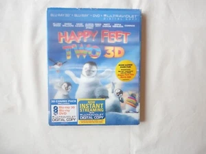 Happy Feet Two 3D Combo Pack Blue Ray 3D Blue Ray DVD - Picture 1 of 5