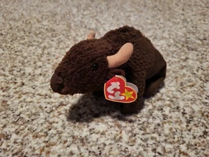 Ty Beanie Babies Roam the Buffalo 1998 With Hang & Tush Tags - Picture 1 of 4